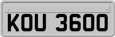 KOU3600