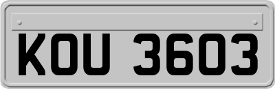 KOU3603