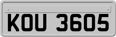 KOU3605