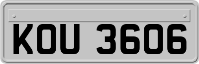 KOU3606