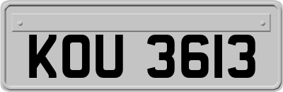 KOU3613
