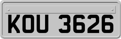 KOU3626