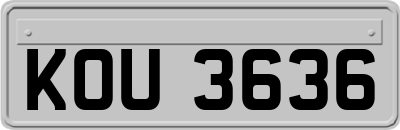 KOU3636