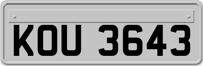 KOU3643