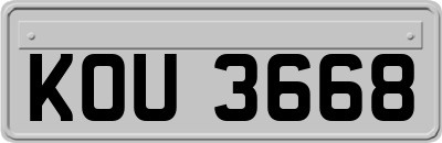 KOU3668