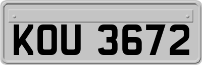 KOU3672