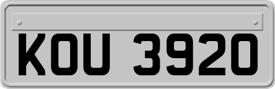 KOU3920