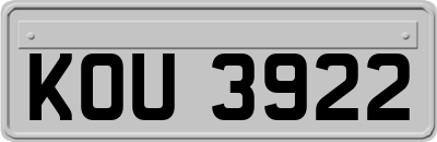 KOU3922