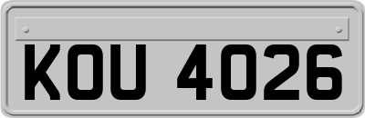 KOU4026