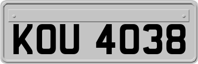 KOU4038