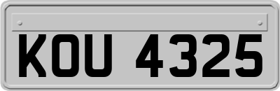 KOU4325