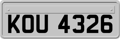 KOU4326
