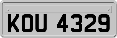 KOU4329