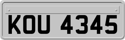 KOU4345