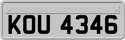 KOU4346