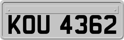 KOU4362