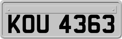 KOU4363