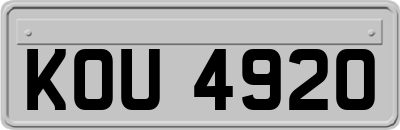 KOU4920