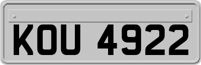 KOU4922