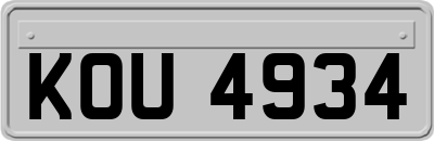 KOU4934