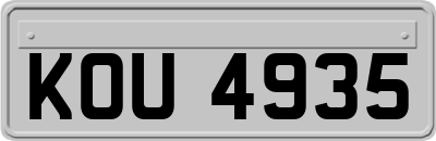 KOU4935