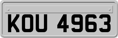 KOU4963