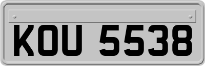 KOU5538