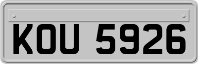 KOU5926