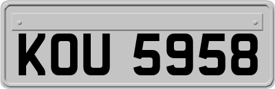 KOU5958