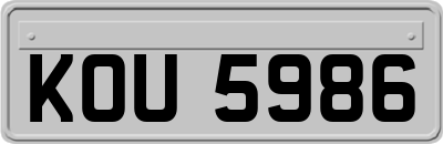 KOU5986