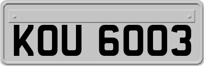 KOU6003