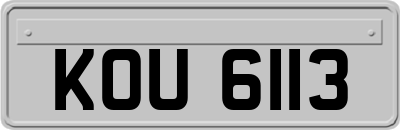 KOU6113