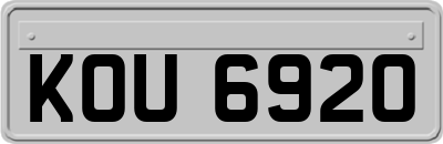 KOU6920