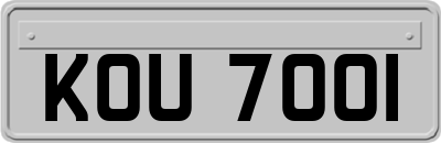 KOU7001