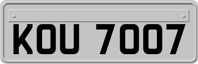 KOU7007