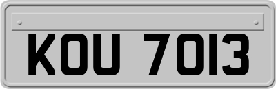 KOU7013