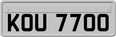KOU7700