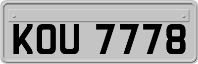 KOU7778