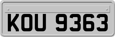 KOU9363