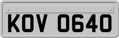 KOV0640