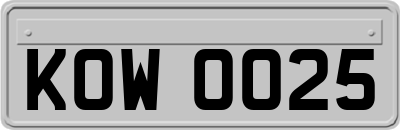KOW0025