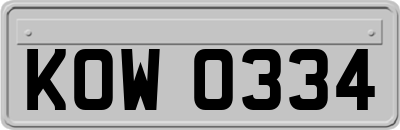 KOW0334
