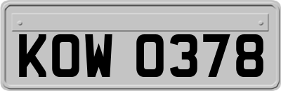 KOW0378