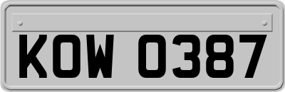 KOW0387