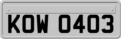 KOW0403