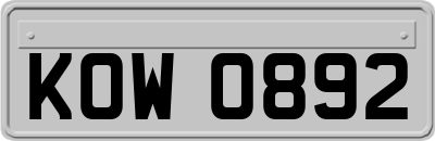 KOW0892