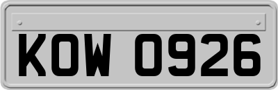 KOW0926