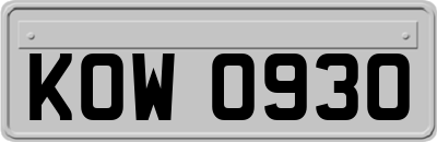 KOW0930