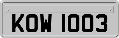 KOW1003