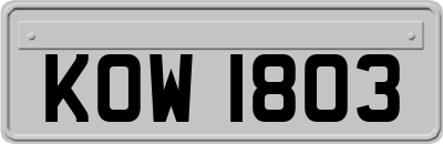 KOW1803